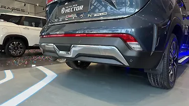 MG Hector Plus Rear View