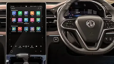 MG Hector Plus Steering Mounted Controls