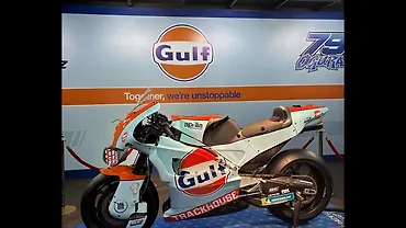 Trackhouse Aprilia MotoGP Bike Showcased at India Bike Week (IBW) 2025