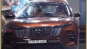 टाटा हैरियर और सफ़ारी पेट्रोल ने भारत एनकैप क्रैश टेस्ट में हासिल किया 5-स्टार