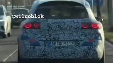 Mercedes-Benz GLC EV Active Rear Spoiler Showcased in New Spy Shot