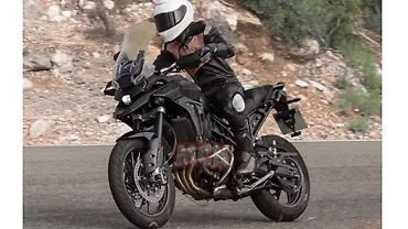 Next-gen Triumph Tiger 950 Spied with Radar