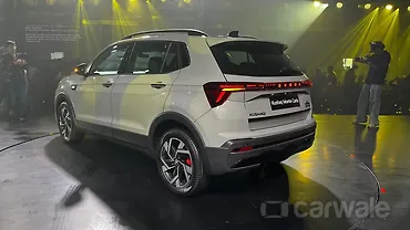 Skoda Kushaq Facelift Left Rear Three Quarter