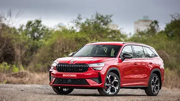 Skoda Kodiaq RS Left Front Three Quarter