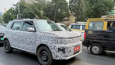 New Hyundai Compact SUV Spotted Testing in India