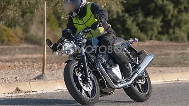 Upcoming Royal Enfield Continental GT 750 Spotted Testing Abroad