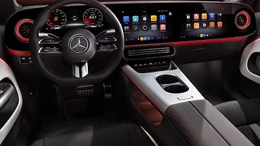 मर्सिडीज़ बेंज़ सीएलए डैशबोर्ड