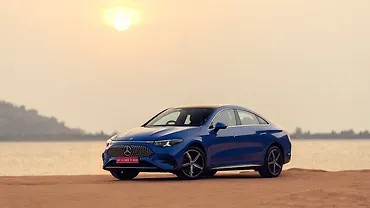 मर्सिडीज़ बेंज़ CLA ईवी लेफ्ट फ्रंट थ्री क्वार्टर