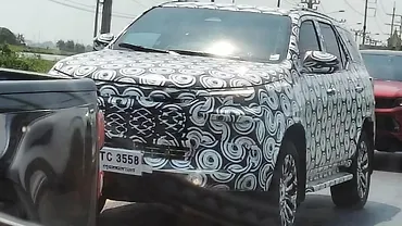 Toyota Fortuner to Get ADAS, New Spy Shot Confirms