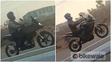 BMW F 450 GS Spotted Testing Alongside Norton Atlas