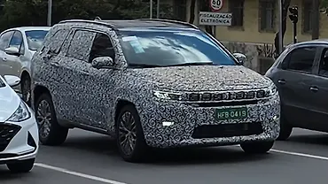 Jeep Commander (Meridian) Hybrid Spotted on International Grounds