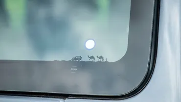 Mahindra Thar OG Rear Quarter Glass