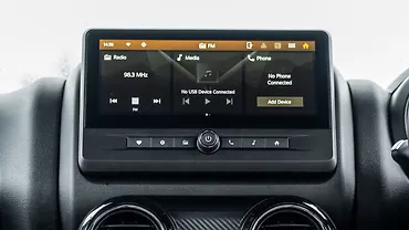 Mahindra Thar OG Infotainment System