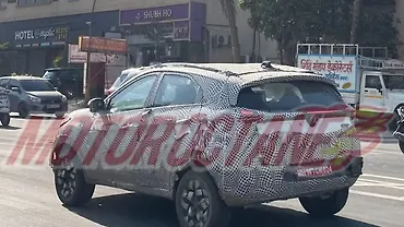 Wrapped Tata Nexon spotted: New powertrain option? 