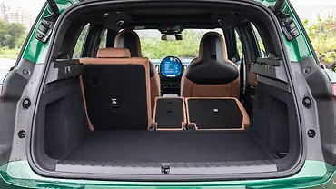 Mini Countryman C Bootspace Rear Split Seat Folded