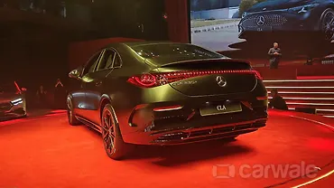 मर्सिडीज़ बेंज़ CLA ईवी डैशबोर्ड