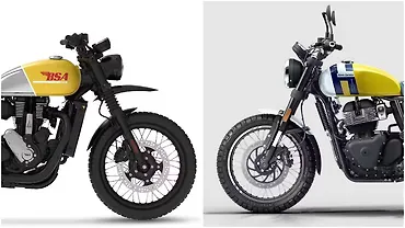 BSA Scrambler 650 vs Royal Enfield Bear 650: Competition Check BSA Scrambler 650 vs Royal Enfield Bear 650: Competition Check