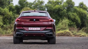 BMW X6 Rear View BMW X6 Rear View