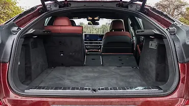 BMW X6 Bootspace Rear Split Seat Folded BMW X6 Bootspace Rear Split Seat Folded
