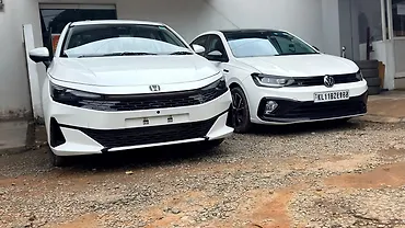 New Honda City Facelift Spotted Next to Virtus: Interior Leaked
