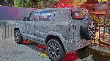 Mahindra Vision S Continues Testing: Thar Headlights Spotted Mahindra Vision S Continues Testing: Thar Headlights Spotted
