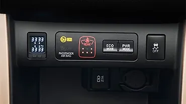 Toyota Innova Crysta Drive Mode Buttons/Terrain Selector