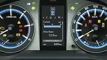 Toyota Innova Crysta Instrument Cluster