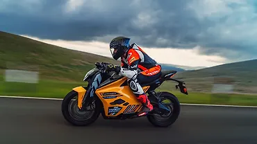Ultraviolette F77 Mach 2 Motorcycles Ridden At Isle of Man TT Mountain Course