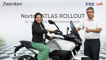 Norton Atlas global launch in July, first production bike rolls out of Hosur