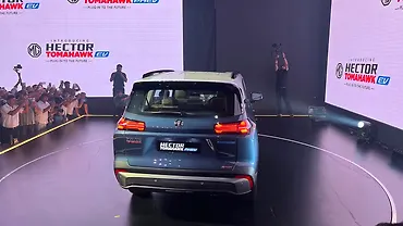 MG Hector Tomahawk PHEV Rear View MG Hector Tomahawk PHEV Rear View