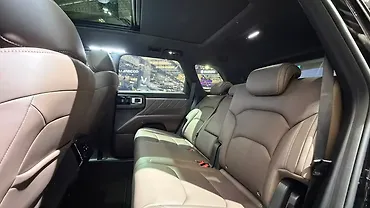 MG Hector Hawk Rear Seats