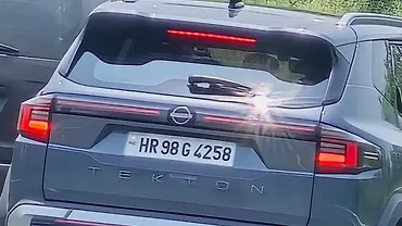 Nissan Tekton Spotted, Rear Profile Leaked Nissan Tekton Spotted, Rear Profile Leaked