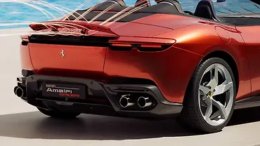 Ferrari Amalfi Spider Rear View