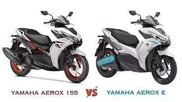Yamaha Aerox 155 vs Aerox E: Can the EV Pay Back Better?