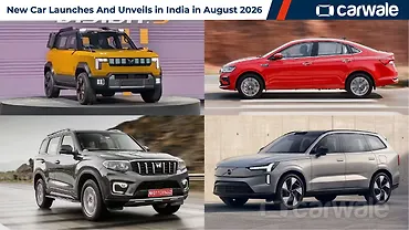 New Car Launches And Unveils in India in August 2026