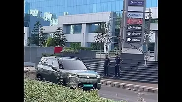 MG's Upcoming 7-Seater Electric SUV Spotted Undisguised