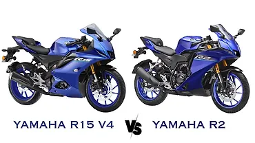 Yamaha YZF-R2 vs R15 V4: Is Rs. 2.30 Lakh Worth the Jump? Yamaha YZF-R2 vs R15 V4: Is Rs. 2.30 Lakh Worth the Jump?