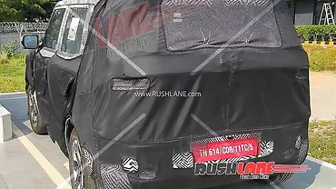 Hyundai Sub-4m EV Spotted at Charging Station