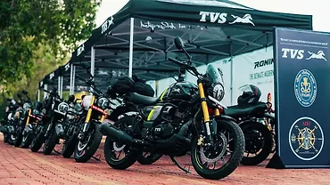 Indian Navy Picks the TVS Ronin for a 1,600km Expedition Indian Navy Picks the TVS Ronin for a 1,600km Expedition