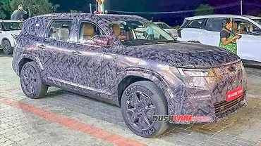 Nissan Tekton-based Seven-seat SUV Spied Again: New Details Confirmed