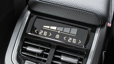 Volvo S60 Rear Row AC Controls