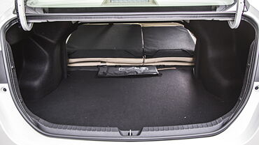 Toyota Yaris Bootspace Rear Seat Folded