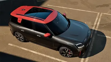 मिनी कंट्रीमैन कार की छत