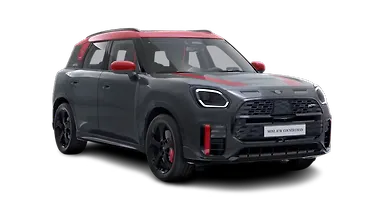 मिनी कंट्रीमैन ठीक सामने तीन चौथाई