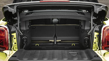 MINI Cooper Convertible Bootspace Rear Seat Folded