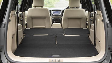 Ford Endeavour Bootspace Second and Third Row Folded