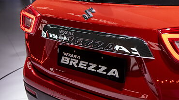 Discontinued Maruti Suzuki Vitara Brezza 2020 Rear View