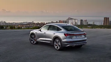 Audi e-tron Sportback Left Rear Three Quarter