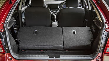 Discontinued Toyota Glanza 2019 Bootspace Rear Seat Folded