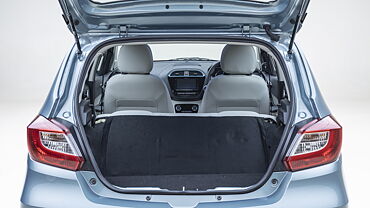 Tata Tiago EV Bootspace Rear Seat Folded